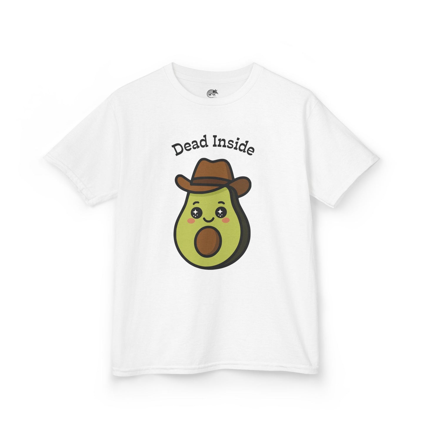 Dead Inside Cowboy Avocado Y2K Baby Tee