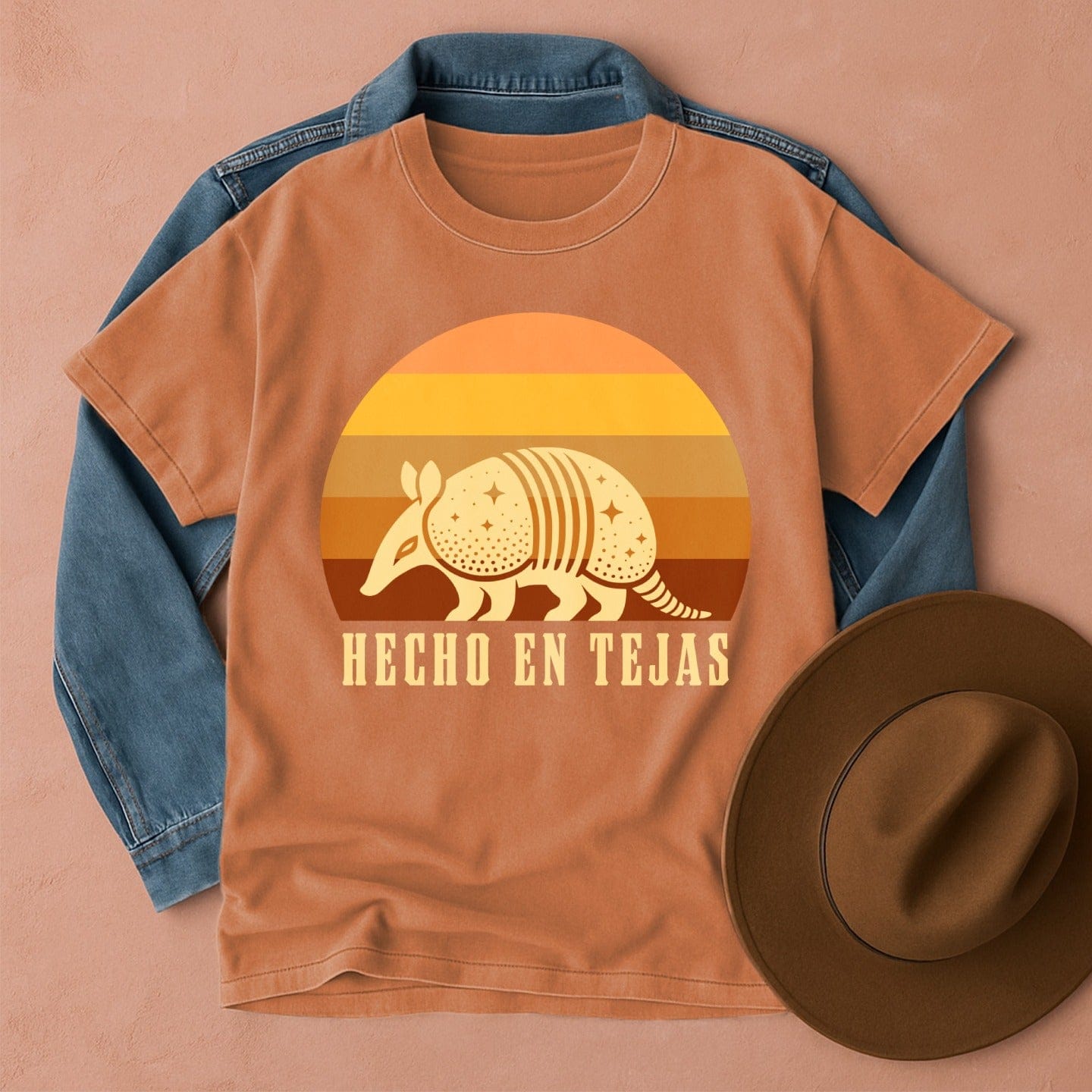 Hecho En Tejas T-Shirt Yam / S Western shirt