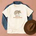 DILLO Outfitters Unisex T-Shirt Ivory / S Western shirt