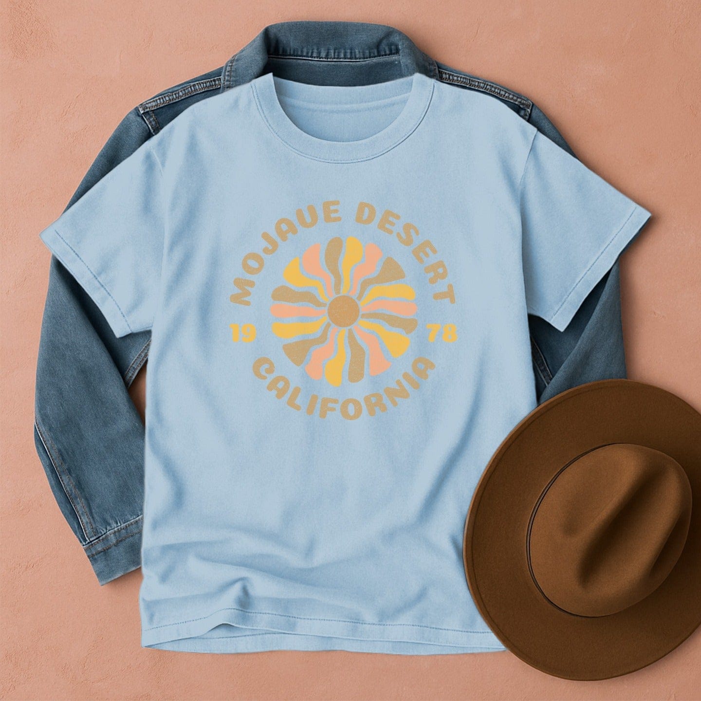 Mojave Desert California T-Shirt Chambray / S Western shirt