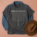 Forever Country T-Shirt Pepper / S Western shirt