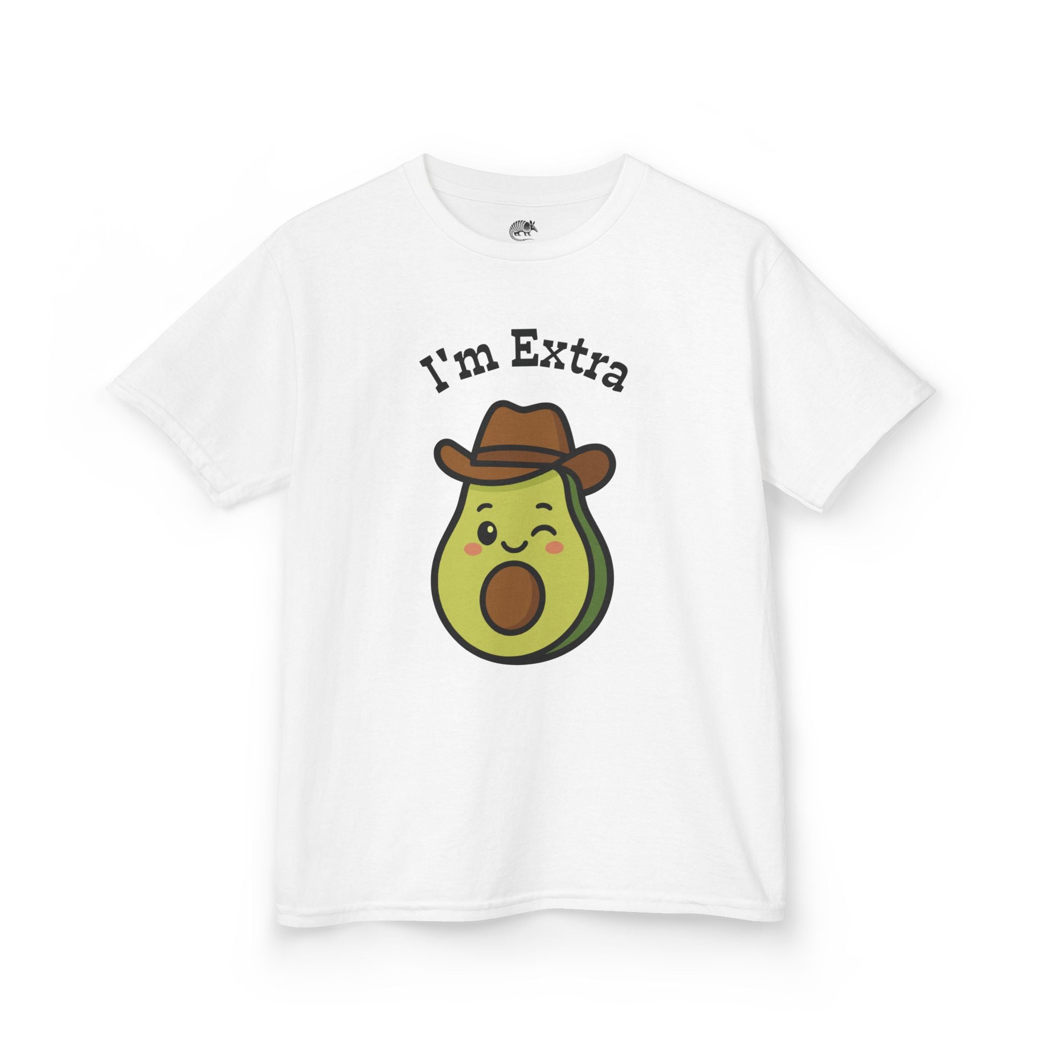 Cowboy Avocado I'm Extra Y2K Baby Tee White / XS Western shirt