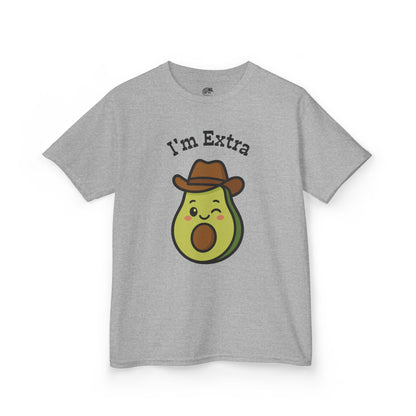 Cowboy Avocado I'm Extra Y2K Baby Tee