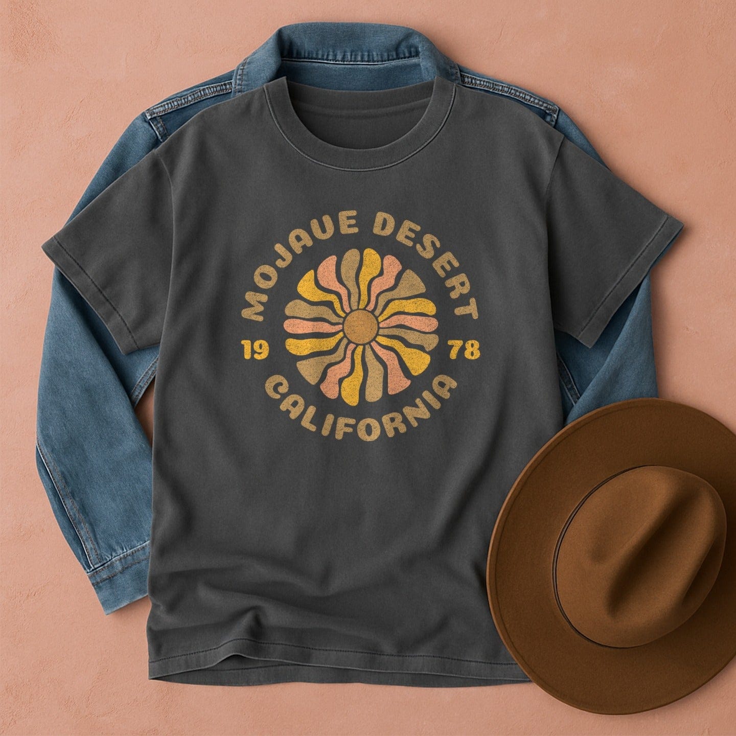 Mojave Desert California T-Shirt Pepper / S Western shirt