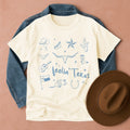 Texas Vibes Graphic T-Shirt Ivory / S Western shirt