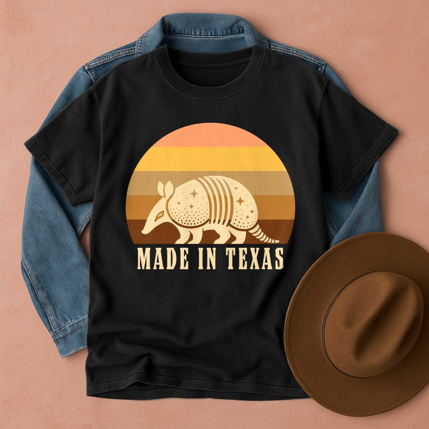 Made in Texas T-shirt Black / S Western shirt
