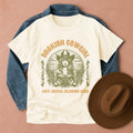 Bookish Cowgirl T-Shirt Ivory / S Western shirt
