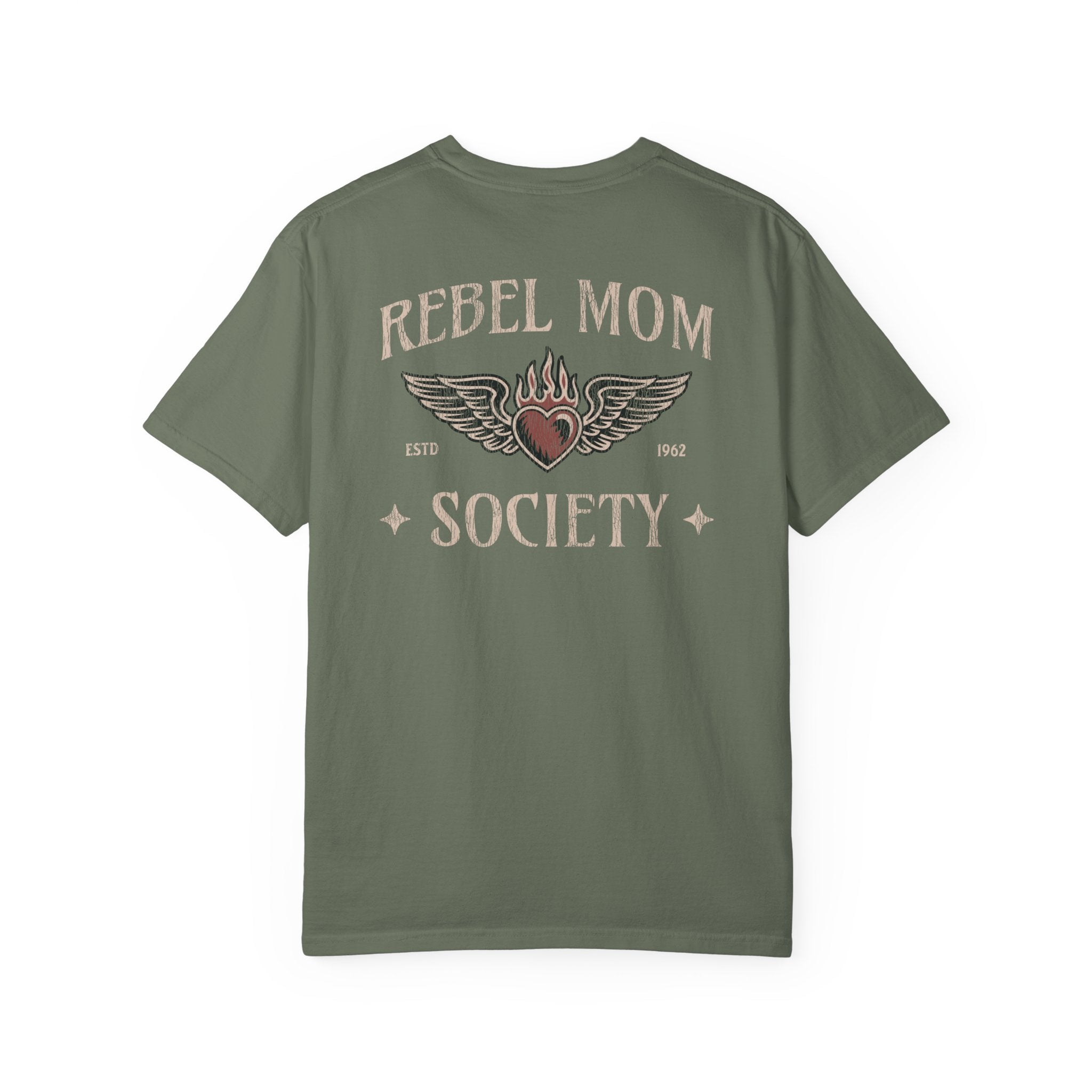 Rebel Mom Society T-shirt Moss / S Western shirt