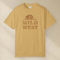 Armadillo Mild West T-Shirt Mustard / S Western shirt