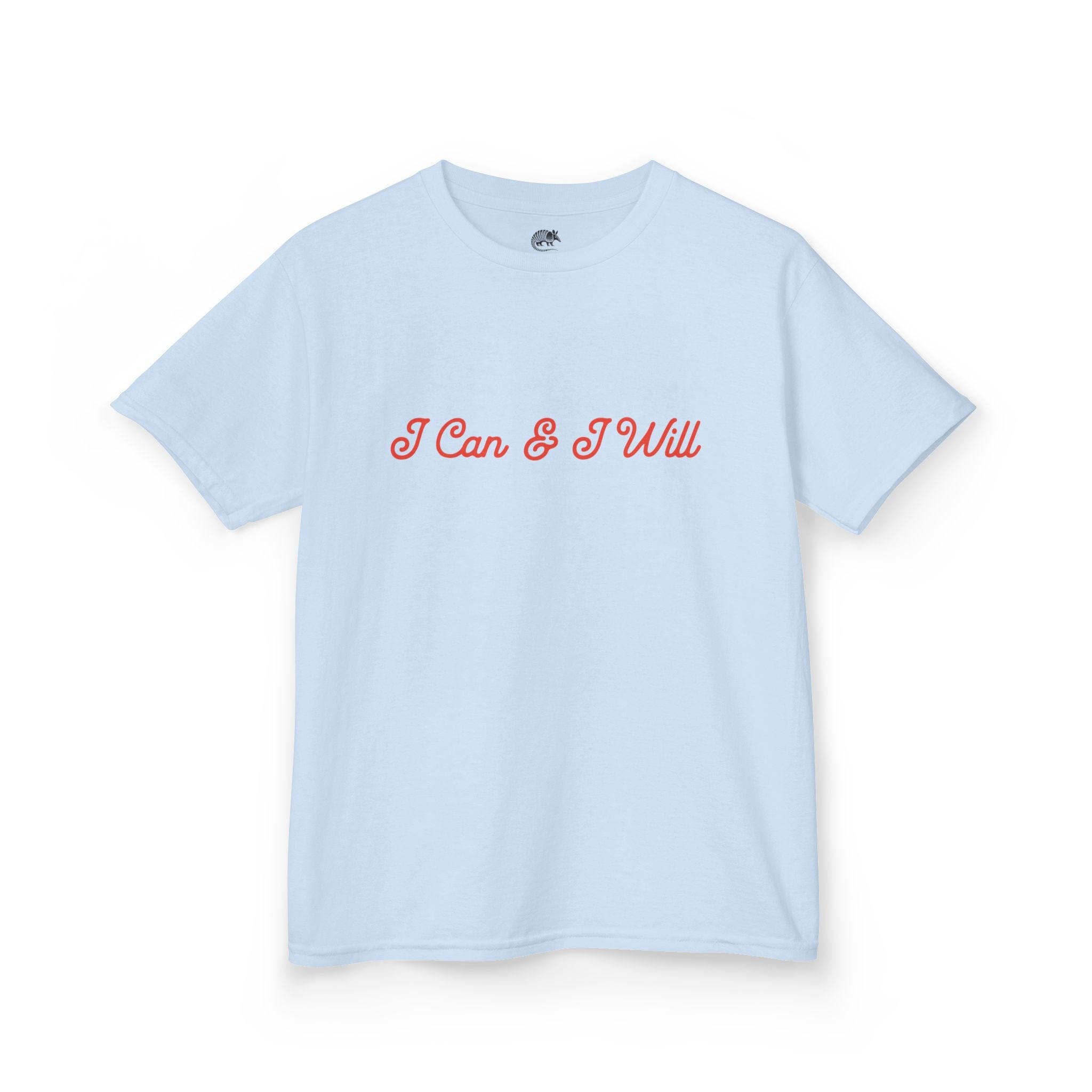 I Can & I Will Cowgirl 90s Baby Tee Light Blue / XS Western shirt