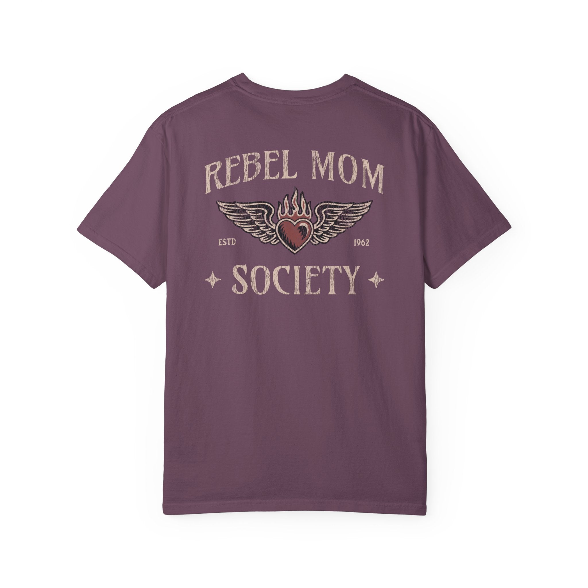 Rebel Mom Society T-shirt Berry / S Western shirt