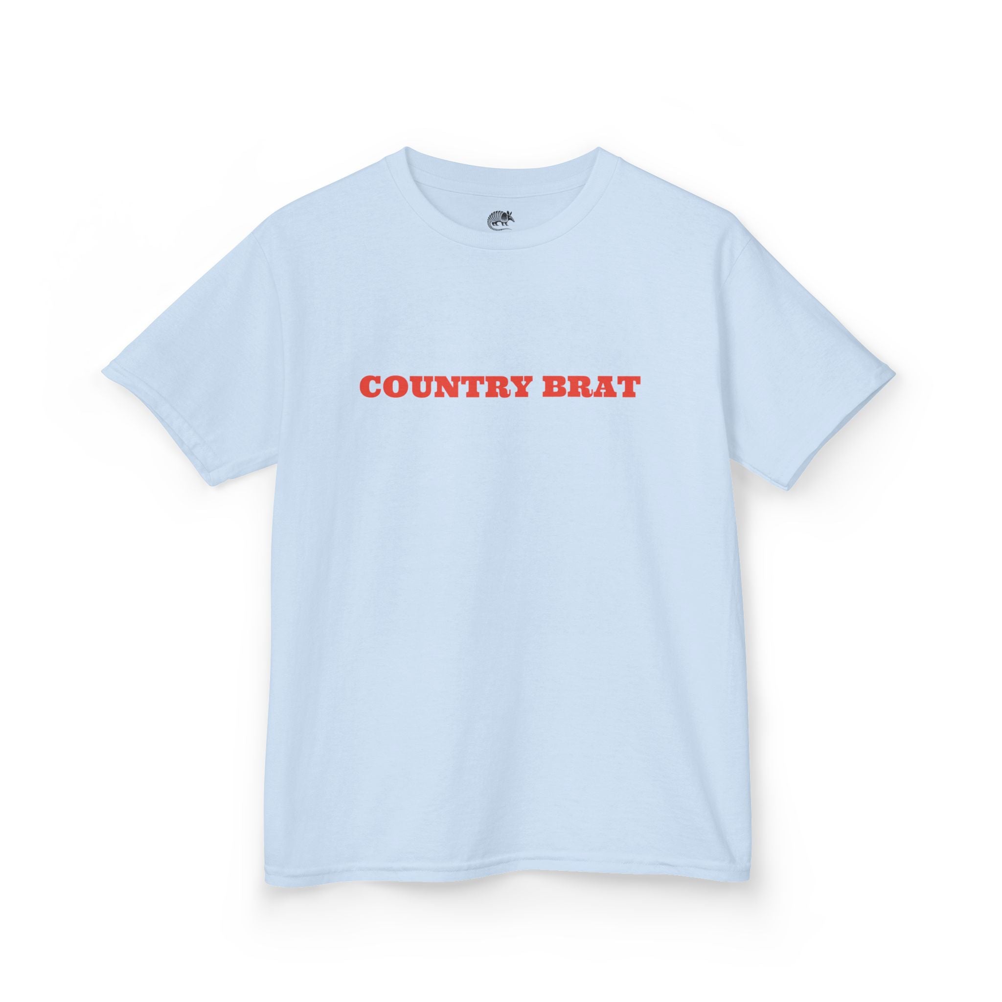 Country Brat Cowgirl 90s Baby Tee Light Blue / XS Western shirt