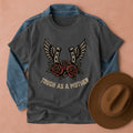 Tough as a Mother T-Shirt Pepper / S Western shirt