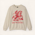 Girls Will Be Girls Cowgirl Sweatshirt Sand / S Western shirt