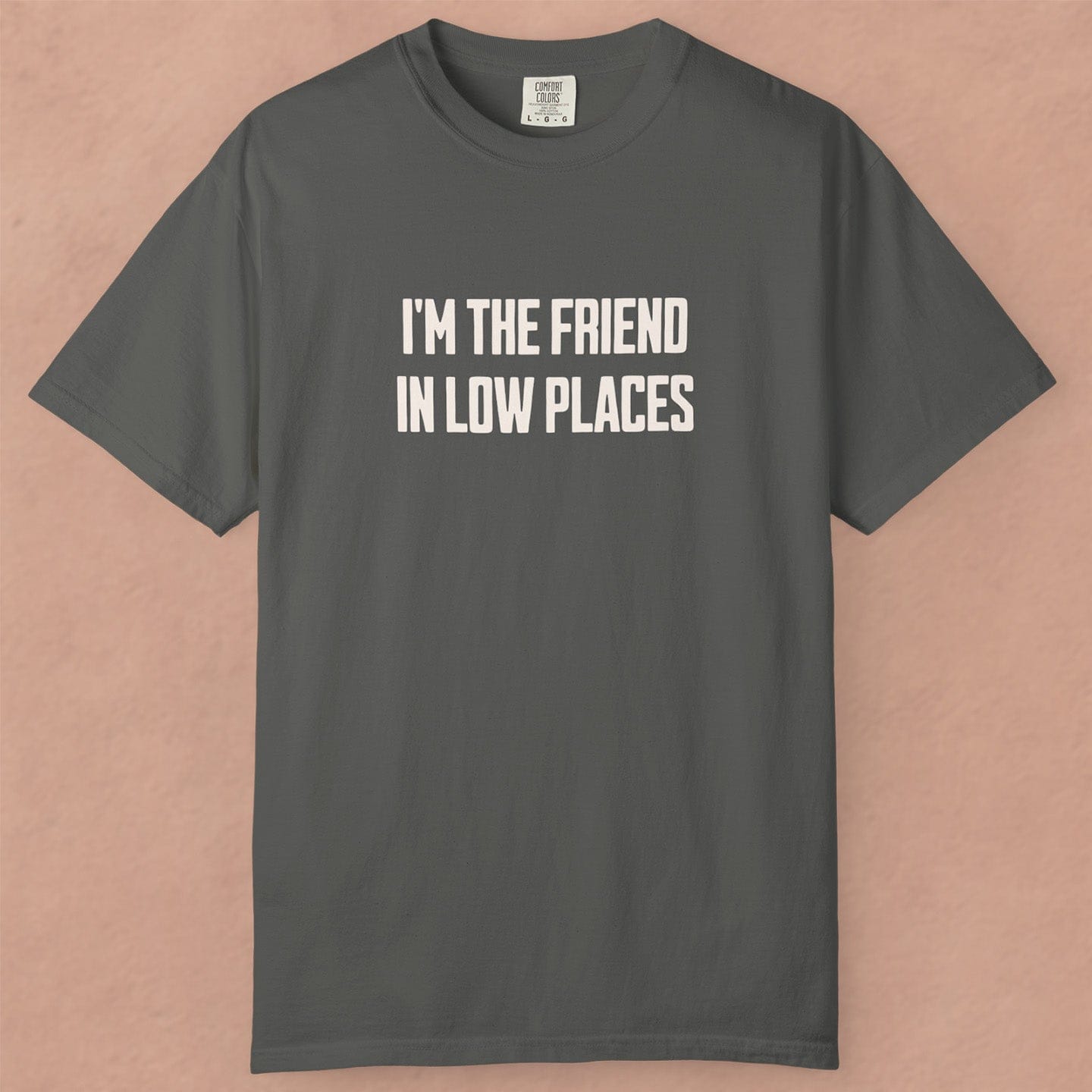 I'm The Friend in Low Places T-Shirt Pepper / S Western shirt