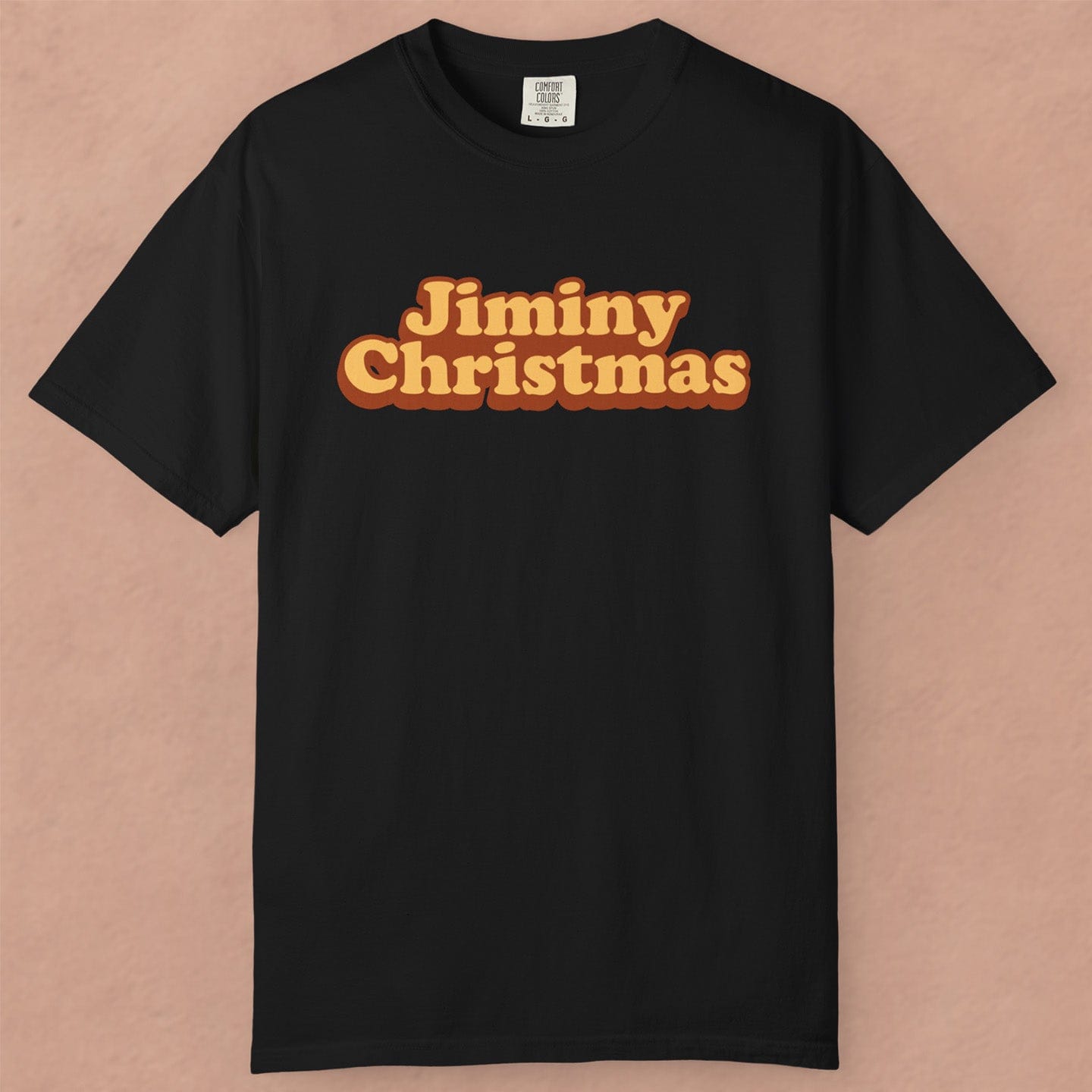 Jiminy Christmas T-Shirt Black / L Western shirt