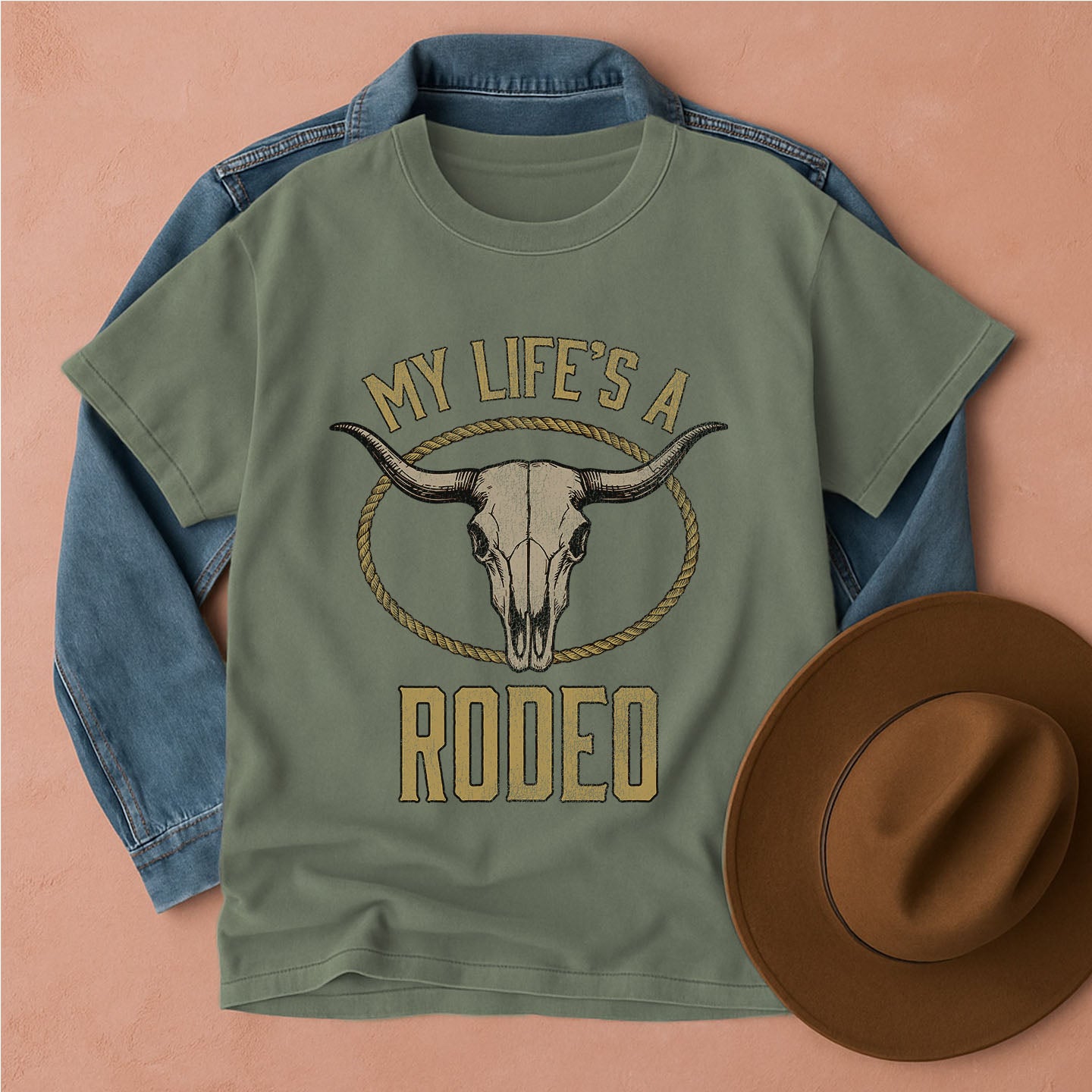 My Life's a Rodeo Vintage Western T-Shirt
