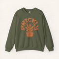 Prickly Cactus Sweatshirt Military Green / S Western shirt