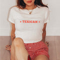 Texican Y2K Baby Tee White / XS Western shirt