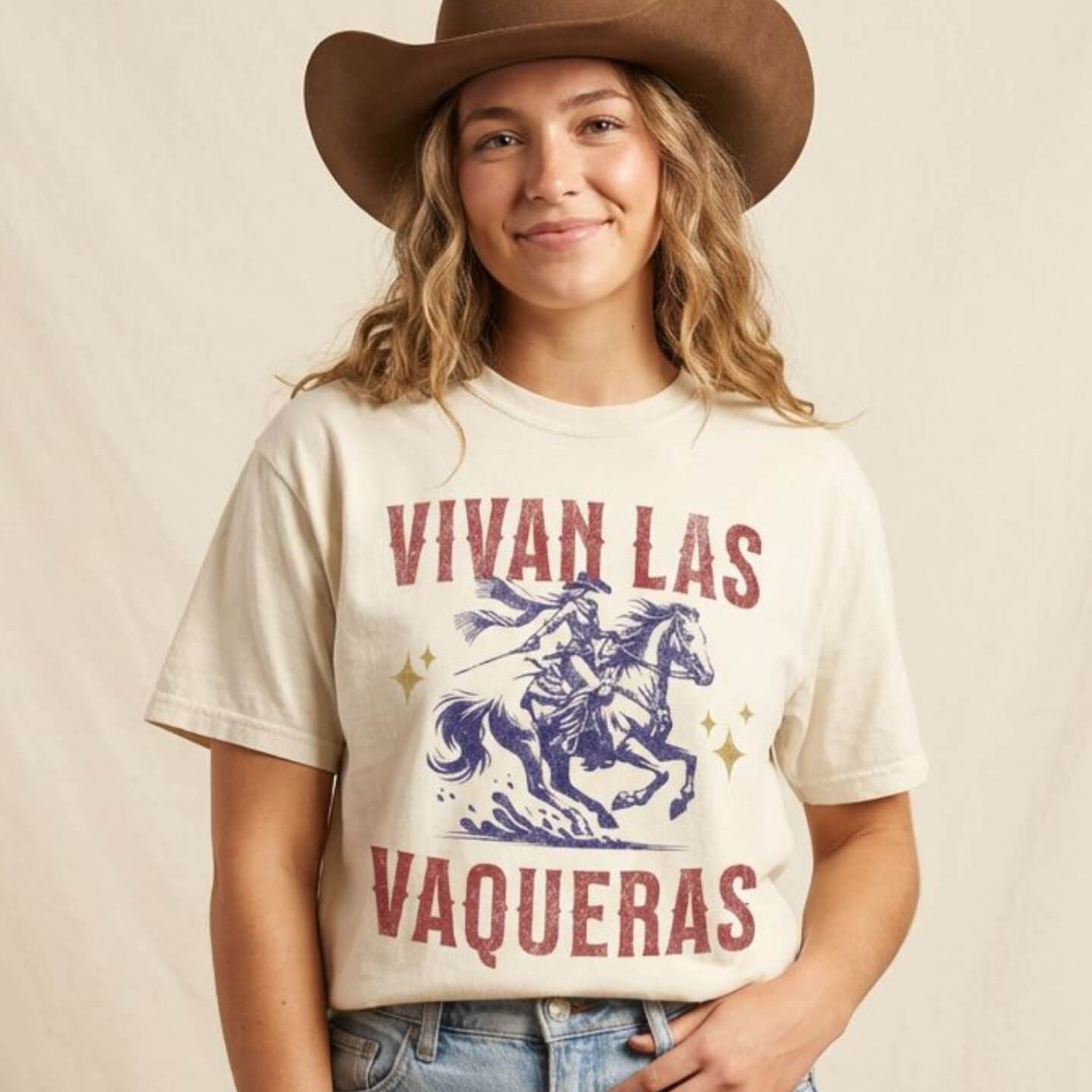 Vivan Las Vaqueras T-Shirt Western shirt