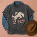 Vive El Ritmo del Rodeo Spanish T-Shirt Pepper / S Western shirt