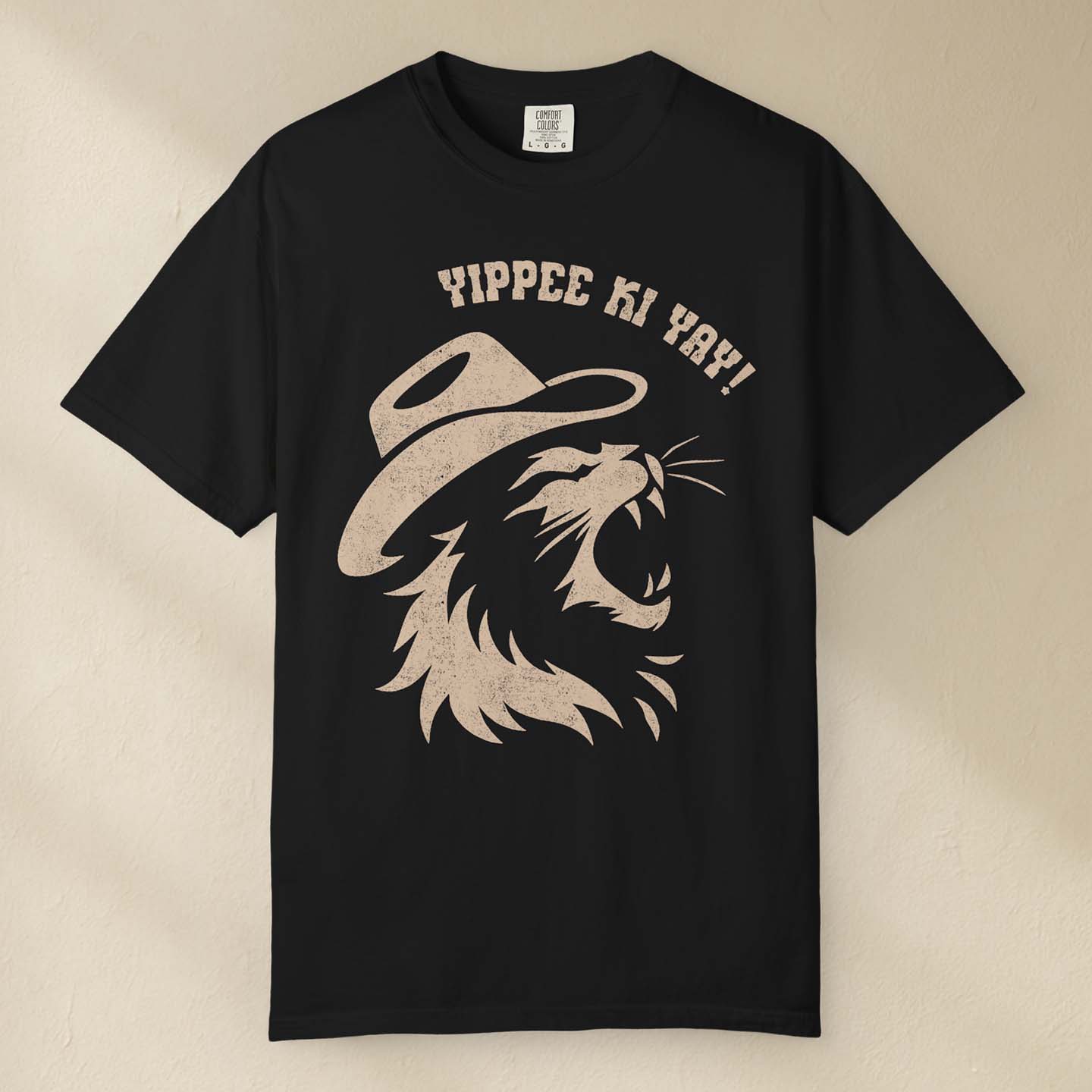 Yippee Ki Yay Cowboy Cat T-Shirt