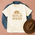 Armadillo Mild West T-Shirt Ivory / S Western shirt