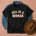 Hell of a Woman T-Shirt Black / S Western shirt