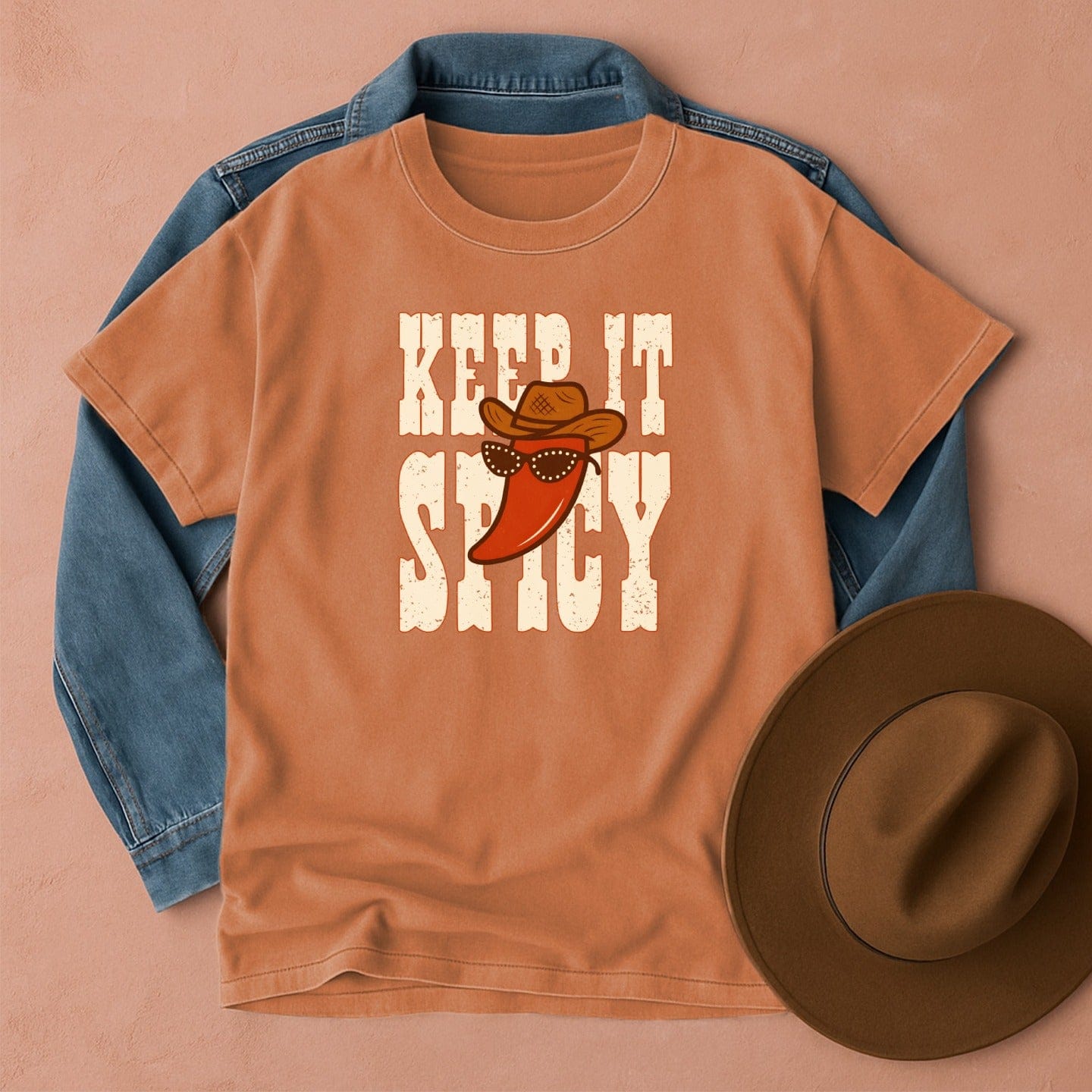 Keep It Spicy T-Shirt Yam / S Western shirt