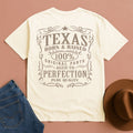 Texas Born & Raised T-Shirt Ivory / S Western shirt