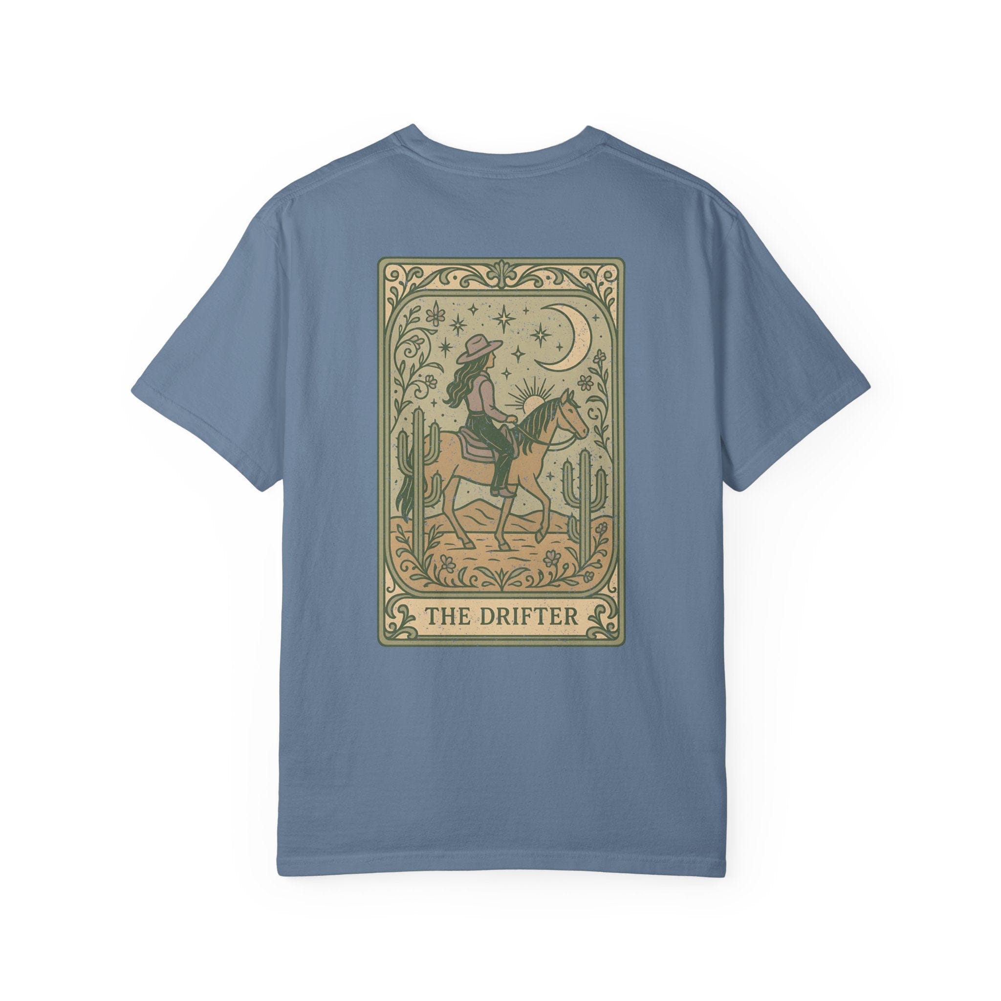 The Drifter Cowgirl T-Shirt Blue Jean / S Western shirt